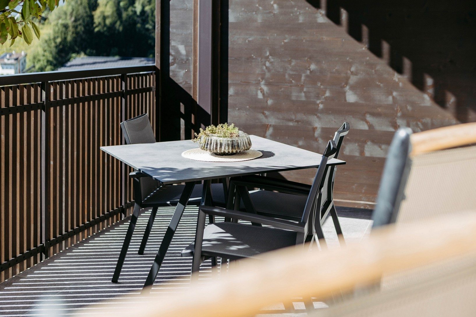 Balkon mit Panoramablick