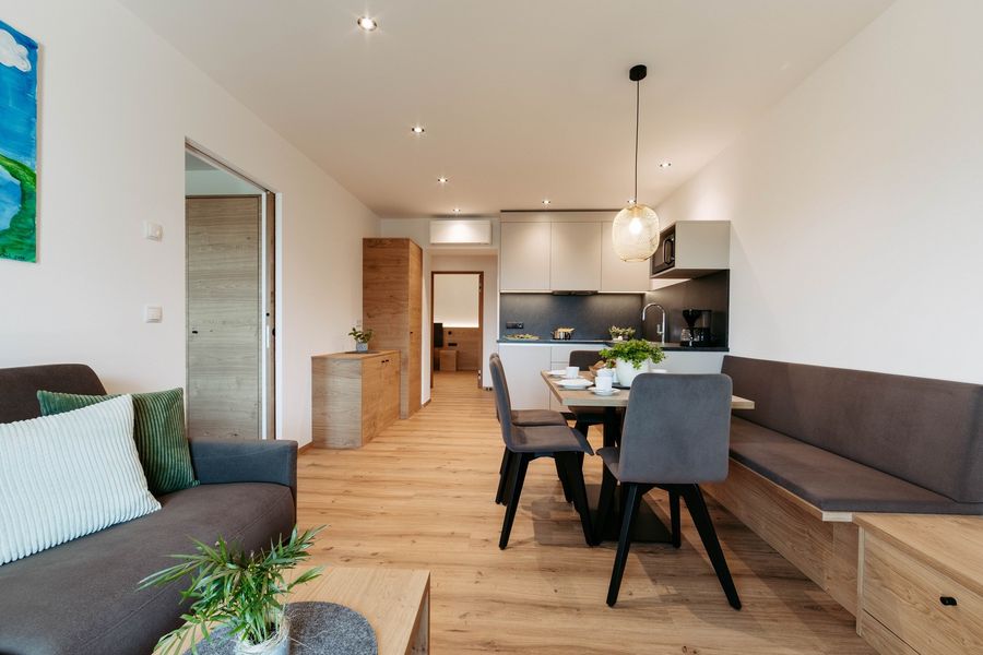 Wohnbereich einer Ferienwohnung